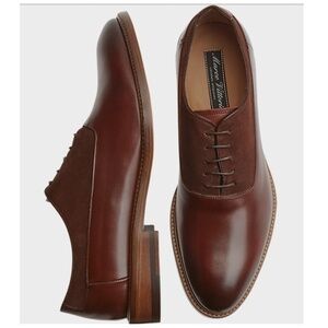 Marco Vittorio Siena Chestnut Plain Toe Oxfords